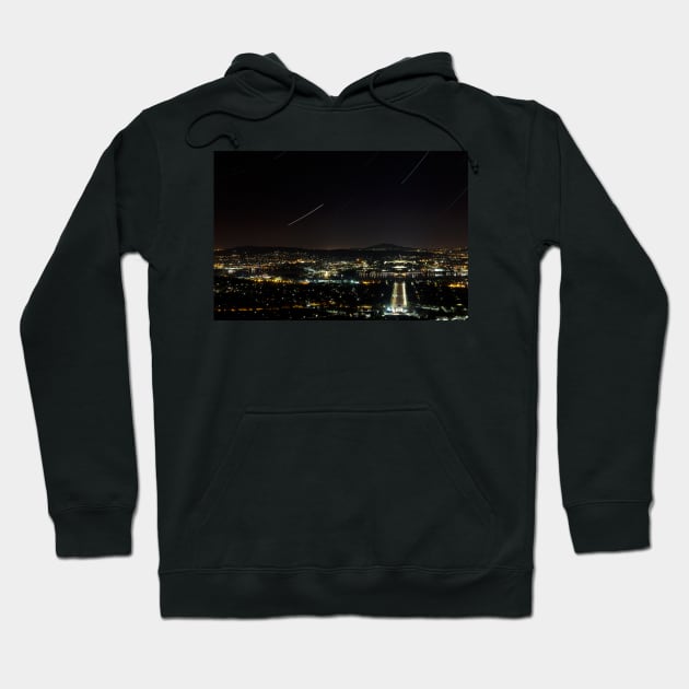 Mt Ainslie, Canberra Hoodie by Withns